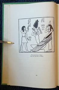 EGYPTIAN RELIGION - Budge, 1st 1959 ANCIENT GODS OSIRIS IMMORTALITY RESURRECTION