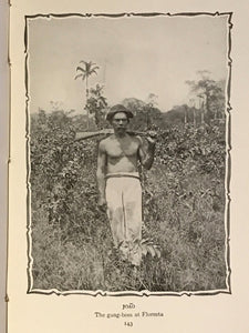 IN THE AMAZON JUNGLE, by Algot Lange, 1st/1st 1912 w/ Original Author's Photos