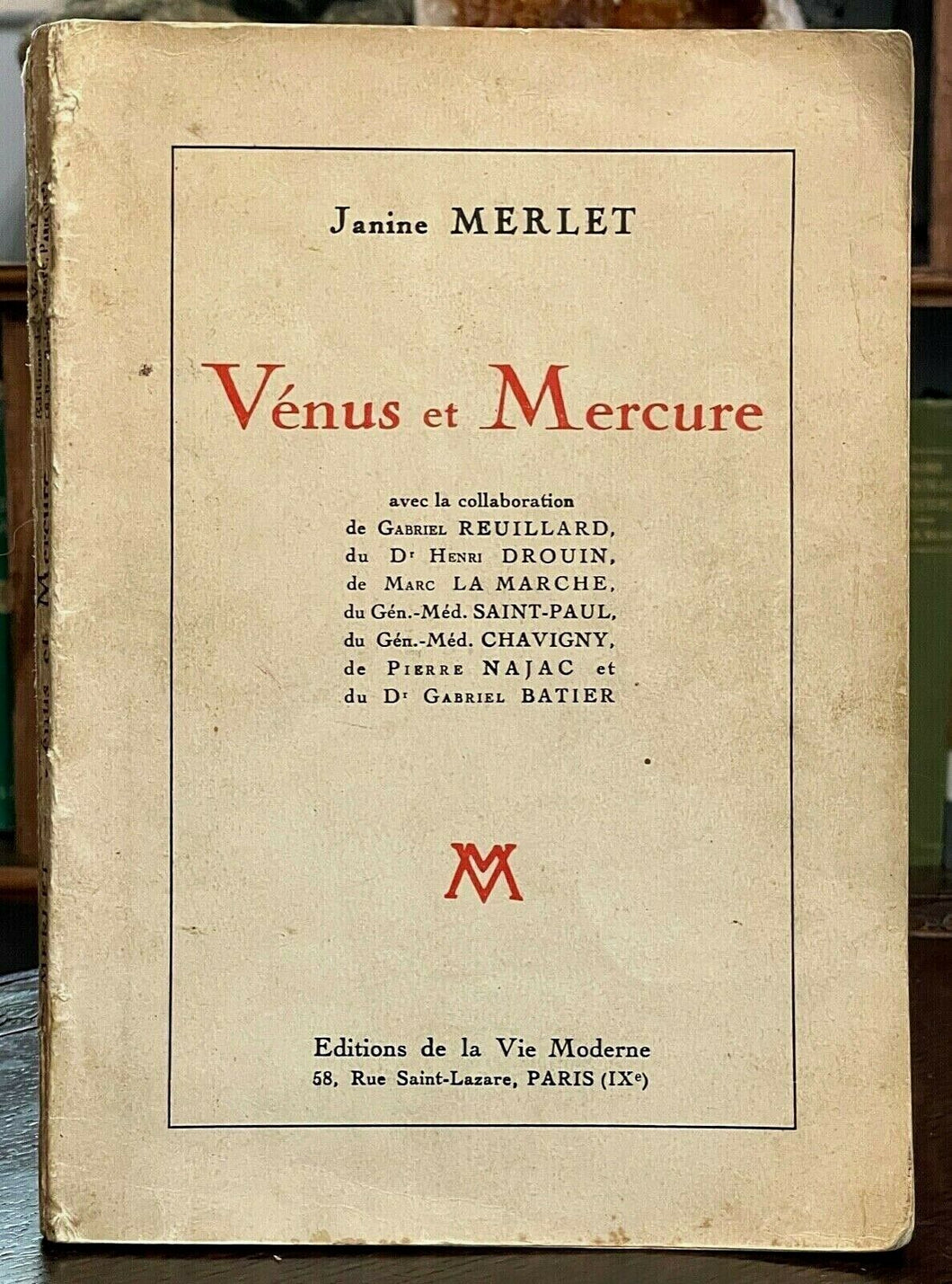 VENUS ET MERCURE - 1st 1931 SEX WORK, HISTORY OF PROSTITUTION, STDs, PROSTITUTES