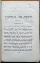 CURIOSITIES OF OCCULT LITERATURE - Cooke, 1st 1863 - ASTROLOGY OCCULT ZADKIEL