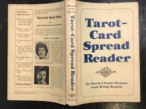 TAROT-CARD SPREAD READER by Doris Doane & K. Keyes, 1st/1st 1967 HC/DJ - TAROT