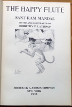 THE HAPPY FLUTE - Mandal, Lathrop 1939 - ST. FRANCIS OF INDIA, ANIMALS - SIGNED