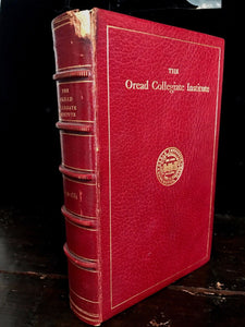 HISTORY OF THE OREAD COLLEGIATE INSTITUTE ~ 1st/1st 1905, First US Women's Univ