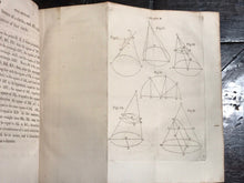 1804 - ELEMENTS OF THE CONIC SECTIONS, Dr. Robert Simson, GEOMETRY MATH