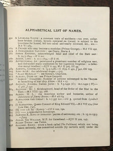 ALAN LEO - 1001 NOTABLE NATIVITIES, ASTROLOGICAL MANUAL #11, OCCULT ZODIAC, 1911
