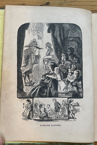 PARLOUR PASTIME FOR THE YOUNG - 1st 1857 MAGIC TRICKS, GAMES, PUZZLES, CHARADES