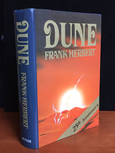 25th Anniversary Edition DUNE by Frank Herbert 1st Putnam Edition HC/DJ 1984