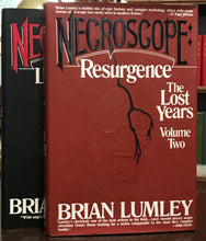 BRIAN LUMLEY - NECROSCOPE: THE LOST YEARS - 2 Vols, 1st Ed HC/DJ, HORROR VAMPIRE