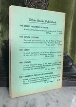 AESH MEZAREPH OR PURIFYING FIRE - WILLIAM W. WESTCOTT, 1950s - KABBALAH ALCHEMY