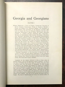 STANDARD HISTORY OF GEORGIA - Knight, 1st 1917 - 6 Vols SCARCE SOUTHERN SOUTH