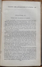 THEORY OF PNEUMATOLOGY - 1st US, 1854 - SOUL GHOSTS SPIRITS APPARITIONS PSYCHIC