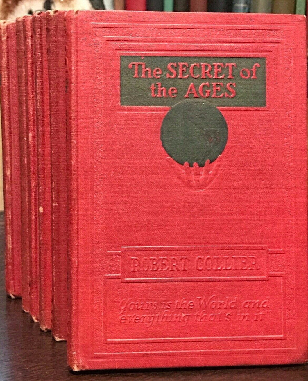 SECRET OF THE AGES - Collier, 1st 1926 COMPLETE 7 VOLS - MANIFEST LAW ATTRACTION
