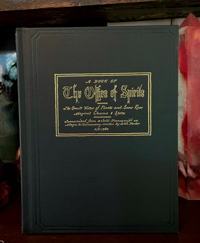 BOOK OF THE OFFICES OF SPIRITS - 1st, Ltd Ed 2011 - MAGICK NECROMANCY GRIMOIRE
