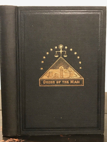 THE MYSTIC TEST BOOK OR THE MAGIC OF THE CARDS - RICHMOND - 1919 RARE OCCULT