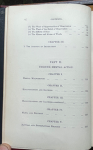 NATURAL CAUSES AND SUPERNATURAL SEEMINGS - 1887 - PSYCHIATRY SCIENCE PARANORMAL