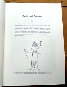 PICTURE BOOK OF DEVILS, DEMONS & WITCHCRAFT - 1971 - ILLUSTRATED OCCULT MONSTERS