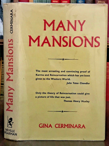 MANY MANSIONS - 1st, 1967 - EDGAR CAYCE PSYCHIC PHENOMENA KARMA REINCARNATION