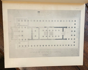 SARDIS - ARCHITECTURE (Vol. 2)  - Butler, 1st 1925 - LYDIAN GREEK ROMAN  EMPIRES
