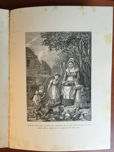 OUR VILLAGE by MARY R. MITFORD, 1st / 1st 1879 with 150 RARE Woodblock Prints