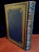 Henry Longfellow, COMPLETE POETICAL WORKS, 1871 Morrocan Gilt Boards ILLUSTRATED