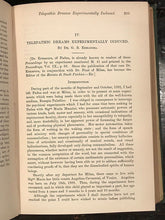 1895 - SOCIETY FOR PSYCHICAL RESEARCH - OCCULT SPIRITUALISM MAGIC GHOSTS PSYCHIC