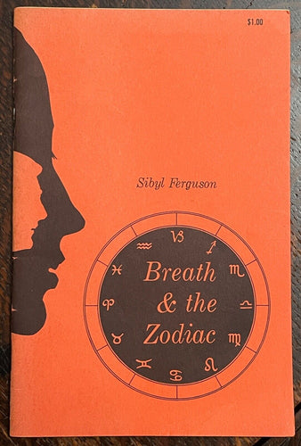 BREATH AND THE ZODIAC - Ferguson, 1st 1969 - ASTROLOGY MEDITATION OCCULT