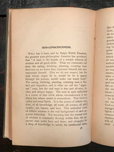 SPIRITUAL UNFOLDMENT - Swami Abhedananda - 1st Ed, 1901 - Vedanta Society MYSTIC