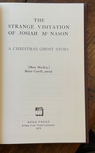 STRANGE VISITATION OF JOSIAH McNASON - Arno Press, 1976/04 SUPERNATURAL SCROOGE