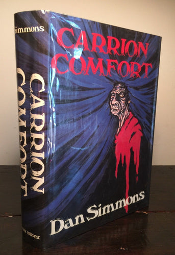CARRION COMFORT by Dan Simmons, Illustrated — First Edition HC/DJ 1989 Near Mint