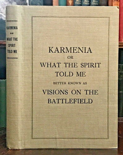 VISIONS ON THE BATTLEFIELD - 1st 1918 - MEDIUM PSYCHIC AFTERLIFE SPIRITS GHOSTS