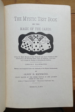 1919 MYSTIC TEST BOOK OR THE MAGIC OF THE CARDS - CARTOMANCY DIVINATION MAGICK