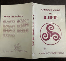 WITCH'S GUIDE TO LIFE - Gavin & Yvonne Frost, 1st 1978 WICCA PAGANISM WITCHCRAFT
