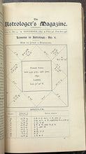 ASTROLOGER'S MAGAZINE - Vol. I, 1890-91 ALAN LEO - Entire FIRST YEAR of Journals