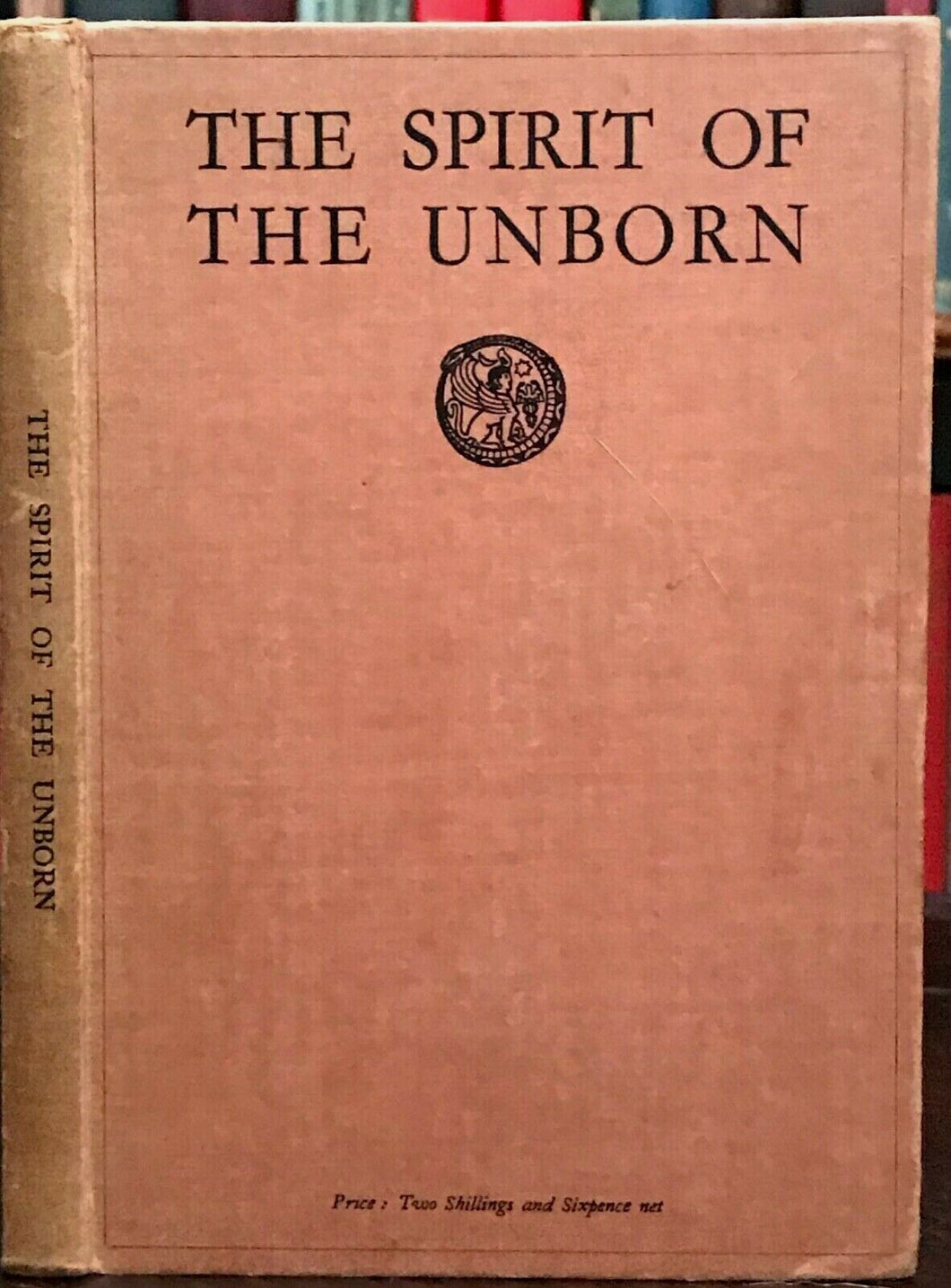 THE SPIRIT OF THE UNBORN - 1926 THEOSOPHY SPIRIT SOUL PROTECTIONS FOR INNOCENTS