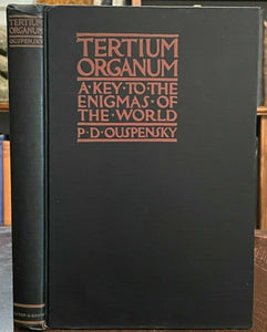 TERTIUM ORGANUM - Ouspensky, 1945 - SCIENCE OCCULT MYSTICISM UNIVERSE PHYSICS