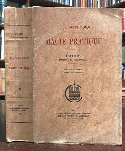 MÉTHODIQUE DE MAGIE PRATIQUE by PAPUS, 2nd Ed, 1937 - PRACTICAL MAGICK GRIMOIRE