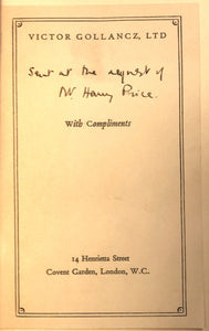 LEAVES FROM A PSYCHIST'S CASE-BOOK HARRY PRICE 1st/1st 1933 OWNED H. CARRINGTON