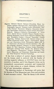 PRACTICAL LESSONS IN HYPNOTISM AND MAGNETISM - L.W. de Laurence - HYPNOSIS MAGIC