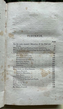 TALES OF THE DEAF AND DUMB - Burnet, 1st 1835 EDUCATION OF DEAF MUTE DISABLED