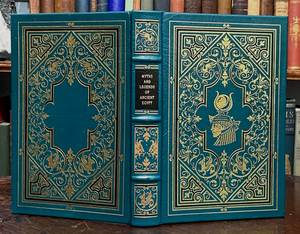 MYTHS & LEGENDS OF ANCIENT EGYPT  - Easton Press, 1997 - Collector's Ed, Leather