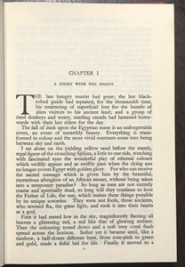 A SEARCH IN SECRET EGYPT - 1st Ed 1936 ANCIENT EGYPTIAN MAGICK OCCULTISM OCCULT