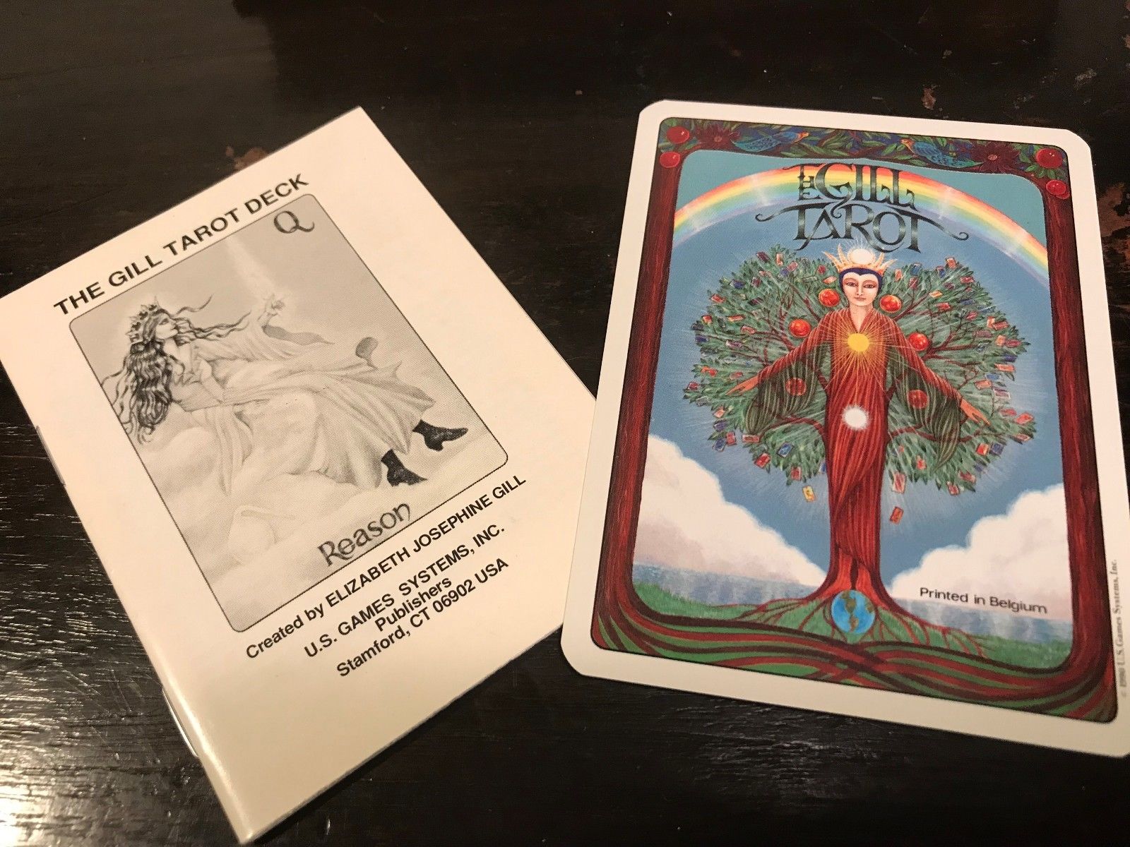 THE GILL TAROT DECK - E.J. GILL - U.S. Games Systems, 1990, RARE