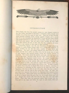 LIFE IN ANCIENT EGYPT - Erman, 1st Ed 1894 - HISTORY FOLKLORE EGYPTOLOGY