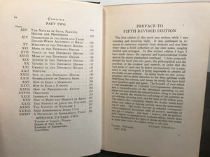 1926 DIVINE LANGUAGE OF CELESTIAL CORRESPONDENCES - Astrology Zodiac Symbolism