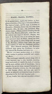DEMONOLOGIA - 1st 1827 - WITCHCRAFT SORCERY SATAN DEMONS TALISMANS DEMONOLOGY