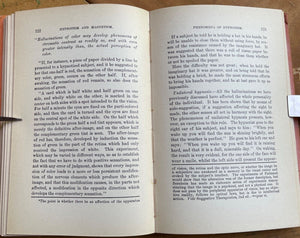 PRACTICAL LESSONS IN HYPNOTISM AND MAGNETISM - De Laurence HYPNOSIS MAGIC, 1937