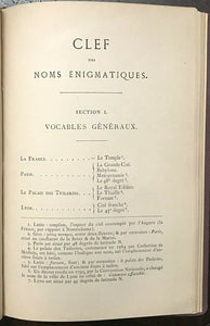 ORACLES DE MICHEL DE NOSTREDAME - 1st, 1867 2 Vols NOSTRADAMUS PROPHECIES