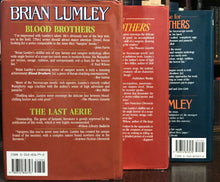 BRIAN LUMLEY - NECROSCOPE VAMPIRE WORLD TRILOGY - 3 Vols, 1st Ed HC/DJ - HORROR