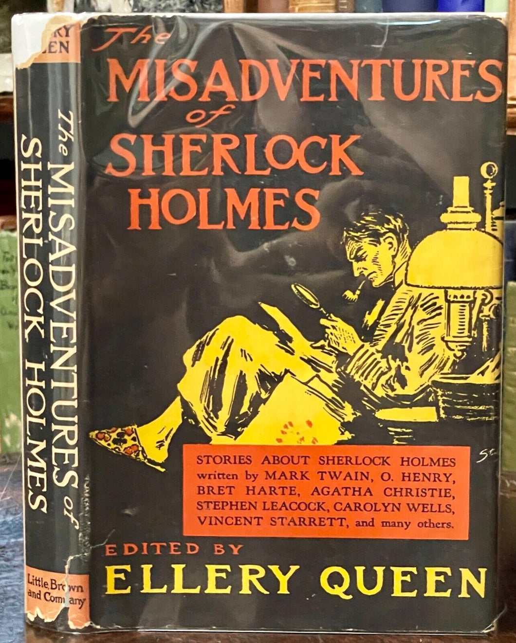 MISADVENTURES OF SHERLOCK HOLMES - Ellery Queen, 1st 1944 - DOYLE SHORT STORIES