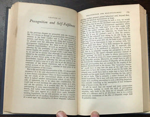 NEW DIMENSIONS OF DEEP ANALYSIS - Ehrenwald, 1st 1952 - TELEPATHY PSYCH - SIGNED